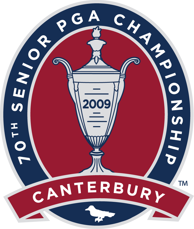 Senior PGA Championship 2009 Primary Logo vinyl decal